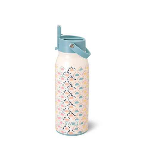 Hot Pink Flip + Sip Slim Tumbler 12oz
